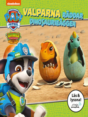 cover image of Valparna räddar dinosaurieäggen (Läs & lyssna)